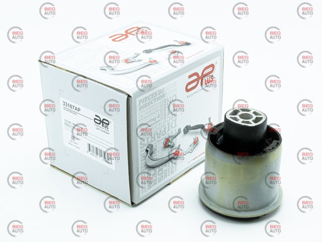 Сайлентблок задньої балки/підрамника Aplus 33167AP ціна, від 15.17 USD