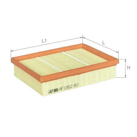 Елемент повітряного фільтра Alpha Filter AF1852 ціна, від 3.33 USD