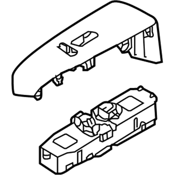 Кнопковий блок керування склопідіймачами передній правий KIA Sedona (YP) (Кіа Sedona)