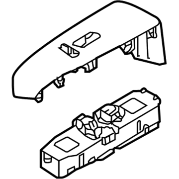 93575A9111DG1 Hyundai/Kia кнопковий блок керування склопідіймачами передній правий