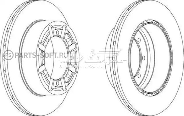 Гальмівні диски FCR340A Ferodo
