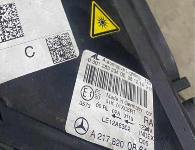  Mercedes A2178200861 ціна, від 2787.12 USD