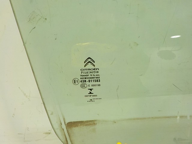 9810081080 Peugeot/Citroen Скло пасажирських дверей