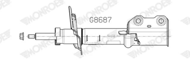 Купити 2536379 Ford Амортизатора передній лівий