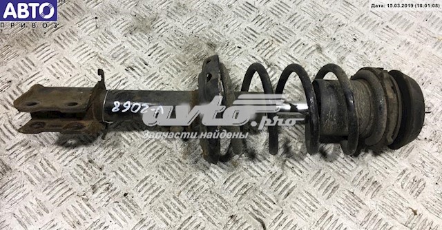 пружина передня ZC2654H Гвинтова пружина підвіска JAPANPARTS ZC2654H
