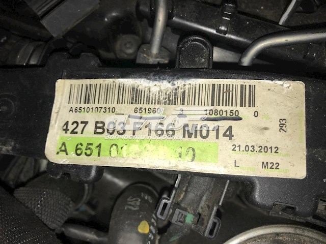 Купити 651960 Mercedes Двигун