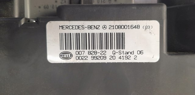 Насос пневматичної системи кузова A2108001648 Mercedes