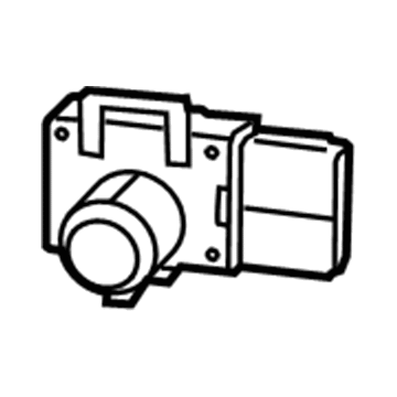 8934160060B0 Toyota Датчик сигналізації паркування (парктронік), передній бічний