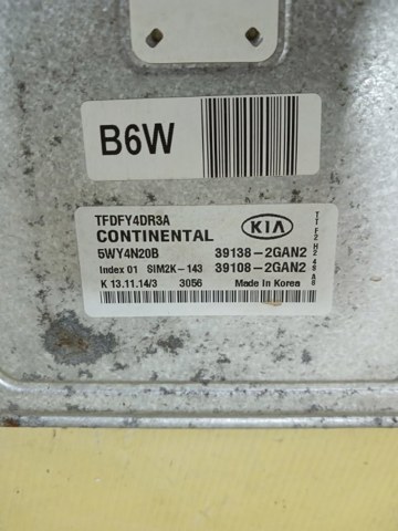  Hyundai/Kia 391382GAN2 ціна, від 126.83 USD