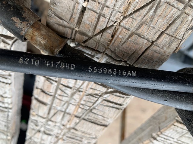 55398316AM Chrysler Трос ручного гальма задній, правий