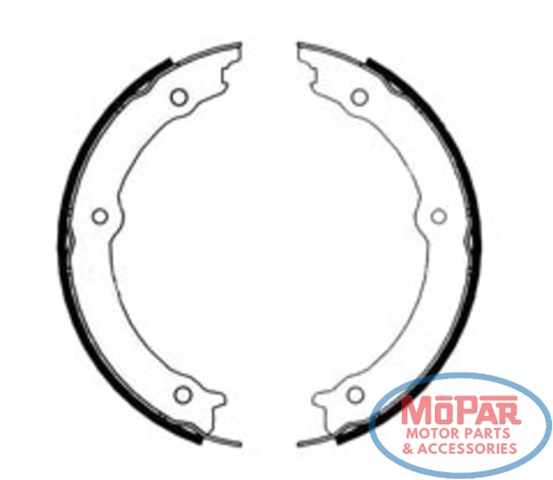 11109080 Centric Parts Гальмівні колодки ручника