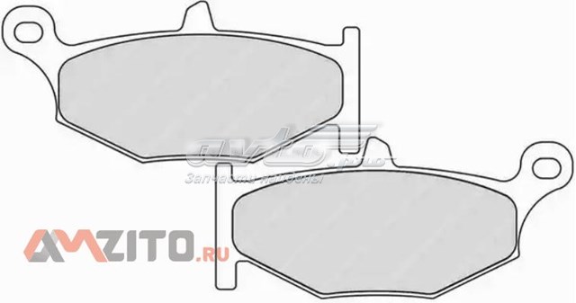 Купити FDB2213P Ferodo Задні колодки
