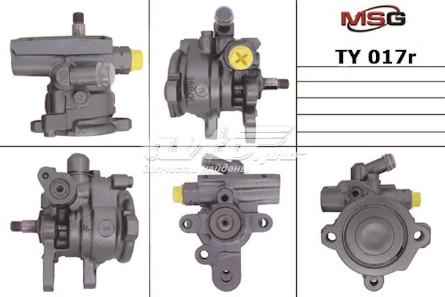 Насос гідропідсилювача керма MSG TY017R