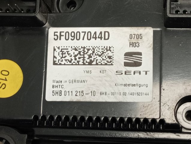 Регулятор вентилятора обігрівача VAG 5F0907044D ціна, від  USD