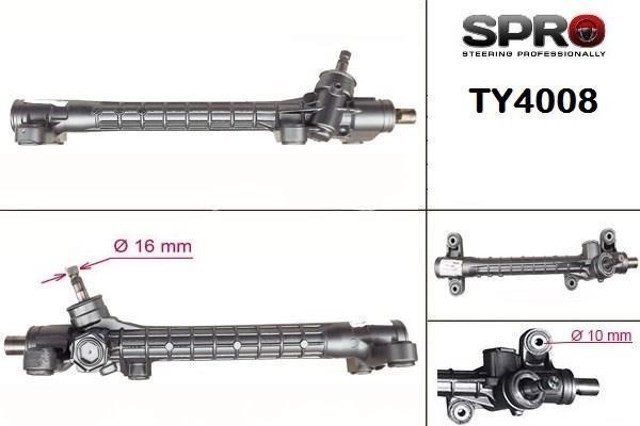 TY108R MSG Rebuilding Рейковий рульовий механізм