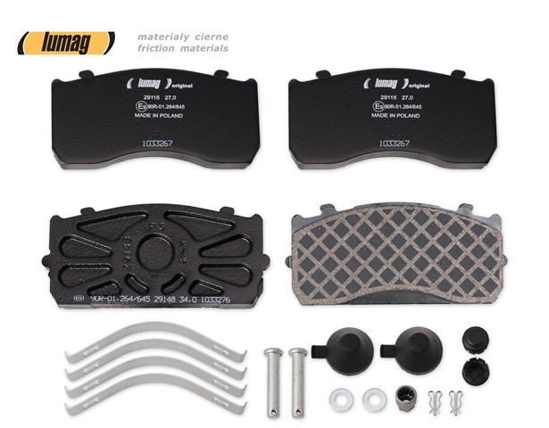 Гальмівні колодки Lumag 291150090100 ціна, від 55.04 USD