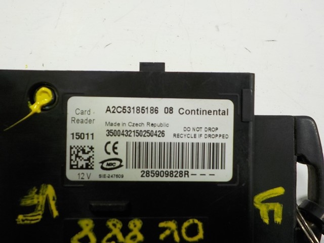 Ключ замка запалювання Renault Scenic GRAND III мінівен (JZ0, JZ1) (2009 - 2016) ціна, від 22.86 USD