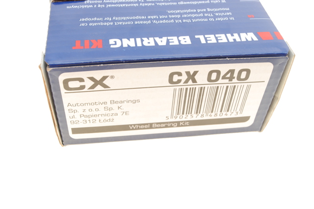 Комплект підшипник маточини передньої CX/Complex CX040 ціна, від 14.09 USD
