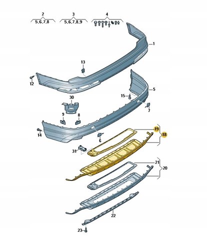 4M0807434ERU6 VAG 