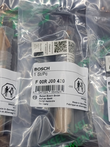 Клапан форсунки Bosch F00RJ00420 ціна, від 83.12 USD