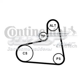 6PK906K1 Continental/Siemens Ремінь приводний, агрегатів, комплект