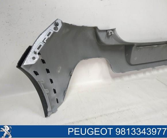 9813343977 Peugeot/Citroen Бампер задній, верхня частина