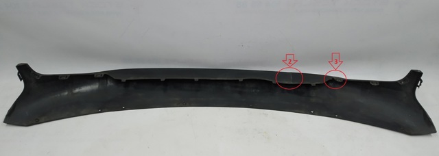 Накладка бампера переднього BMW 51117296817 ціна, від 112.87 USD