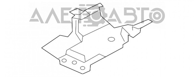 215785BC0B Nissan/Infiniti Повітропровід / дефлектор радіатора, верхній