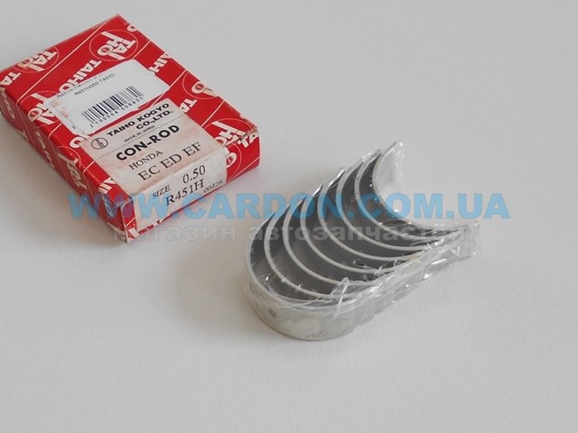 R451H050 Taiho Вкладиші коленвала, шатунні, комплект, 2-й ремонт (+0,50)