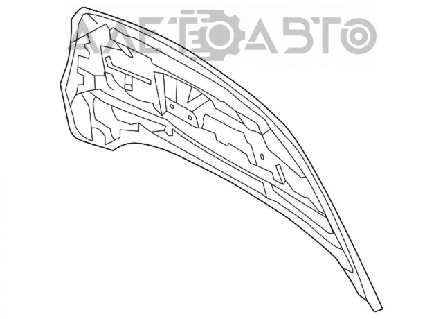Капот FPS FP2830280 ціна, від 188.61 USD