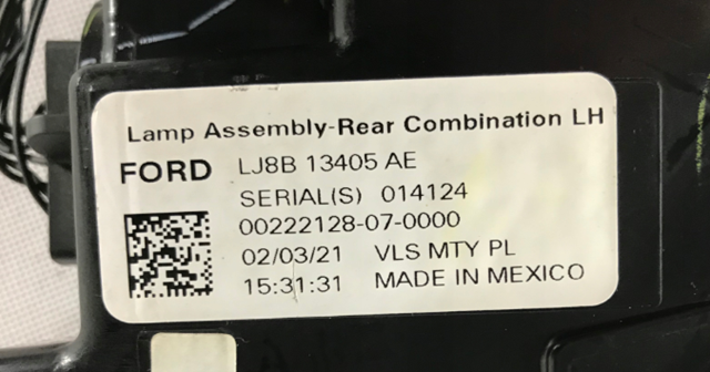  Ford LJ8B13405AE ціна, від 421.82 USD