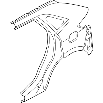 Купити FA1Z5827841A Ford Крило заднє ліве