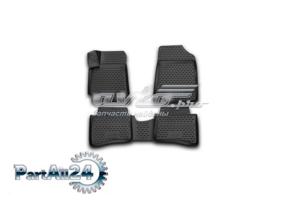 Комплект килимків Hyundai SOLARIS I седан (SBR11) (2011 - 2017) ціна, від 81.43 USD