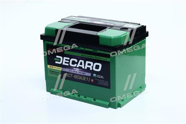 Купити Акумулятор DECARO Ємність 60А/г 6CT60A31M