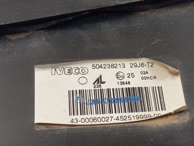 Фара Iveco 504238213