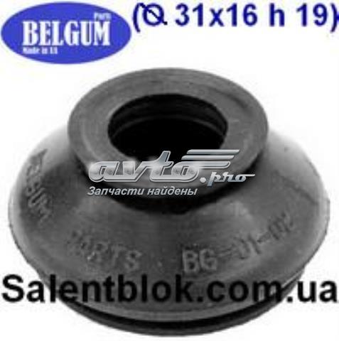 Пильник опори кульової нижній Belgum BG0102 ціна, від 0.69 USD