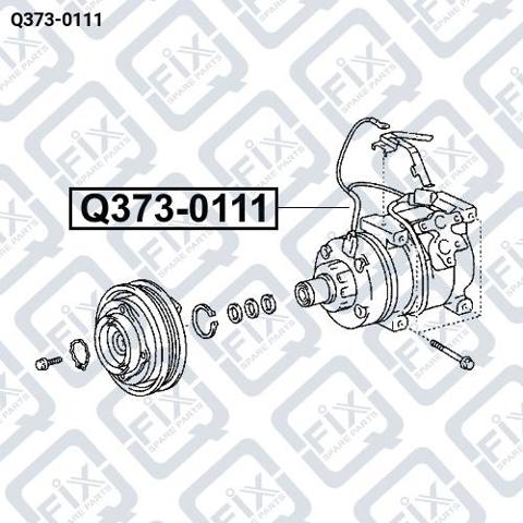 Насос кондиціонера Q-fix Q3730111