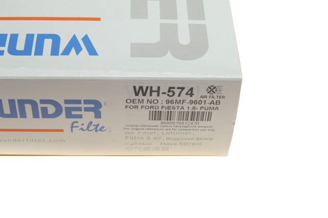 WH574 Wunder Повітряний фільтр двигуна