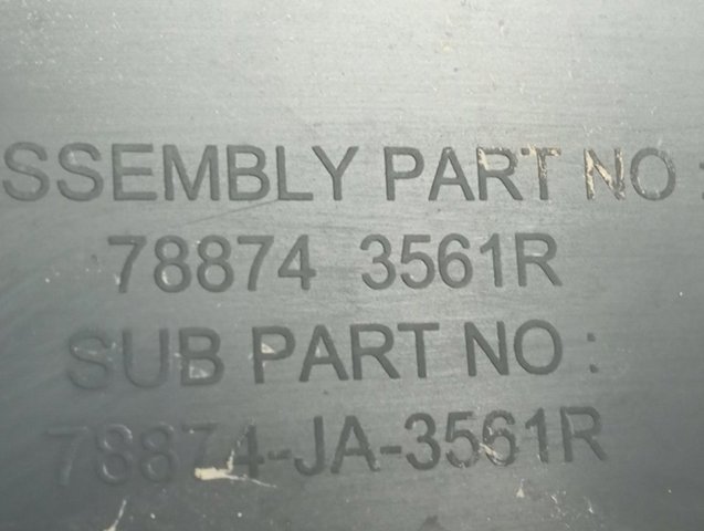 788743561R Renault (RVI) Молдинг арки колеса заднього, правий
