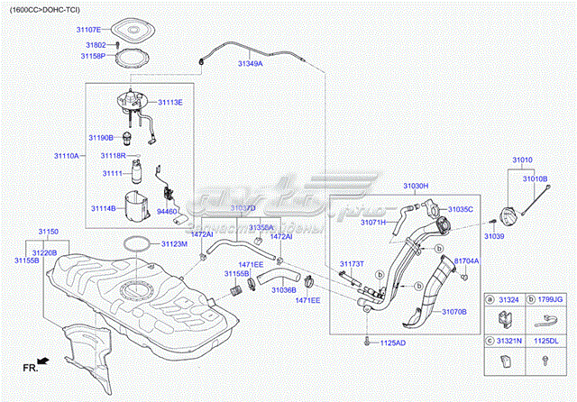  31150A7100 Hyundai/Kia