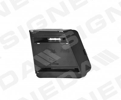 PAD99225AL Signeda Заглушка бампера буксирувального гака, передня ліва