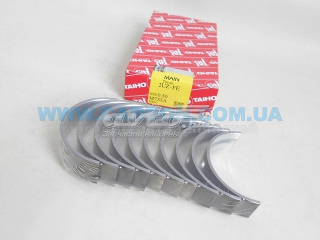 Купити M733A050 Taiho Вкладиші колінвала, корінні, комплект, 2-й ремонт (+0,50)