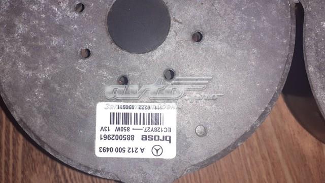 Купити A1645000393 Mercedes Дифузор радіатора охолодження, в зборі з двигуном і крильчаткою