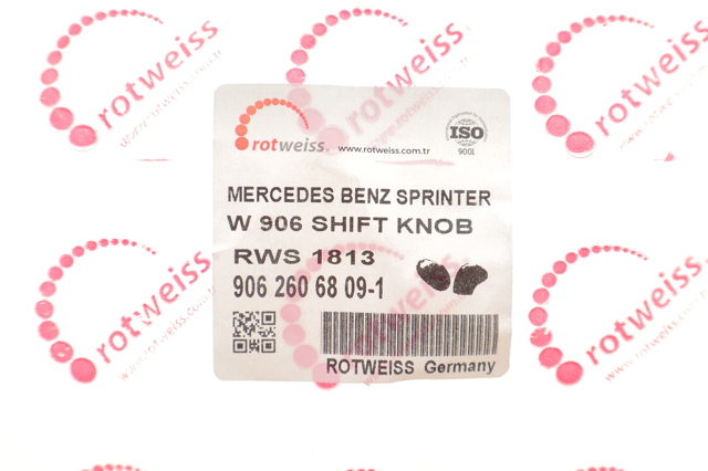 RWS1813 Rotweiss Чохол на важіль коробки передач