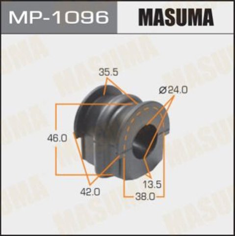 Гумка заднього стабілізатора Masuma MP1096