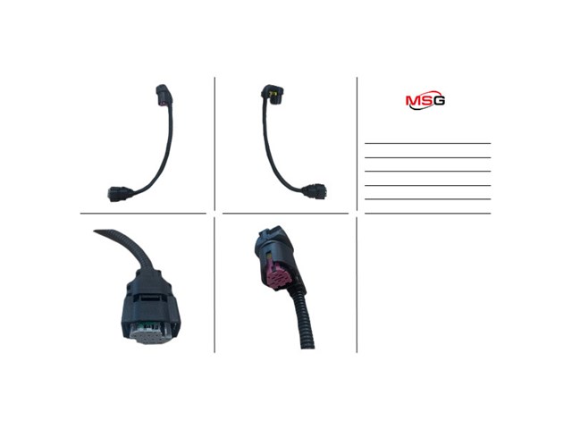 BW408NLA0BLT MSG Рейковий рульовий механізм