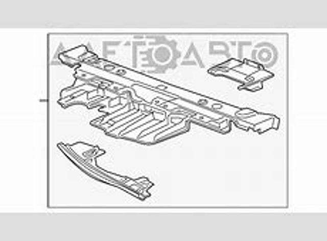 Кронштейн решітки радіатора FPS FP1711210 ціна, від 95.08 USD