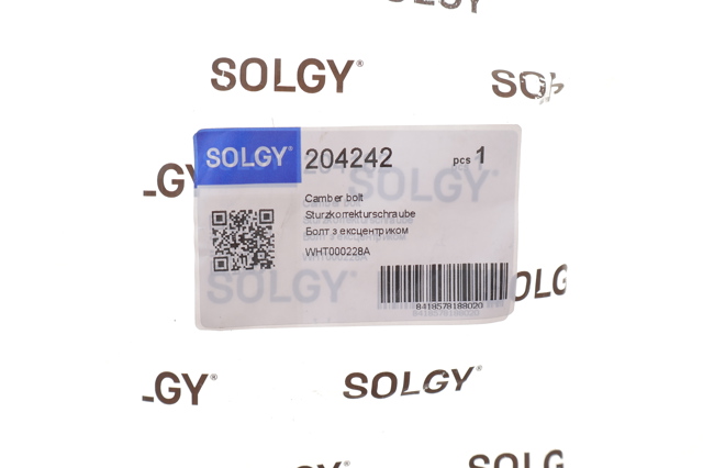Болт кріплення заднього верхнього важеля, зовнішній Solgy 204242 ціна, від 5.22 USD