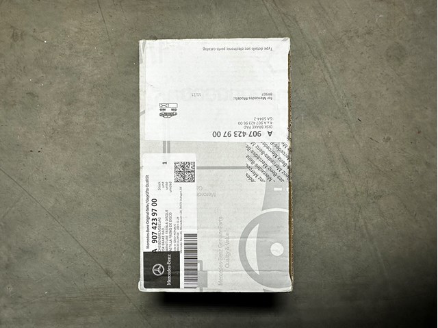 Задні гальмівні колодки A9074239700 Mercedes