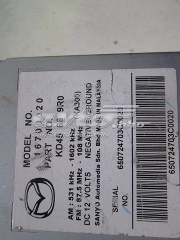  KD45669R0 Mazda